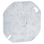 EMT octagonal box cover 1-1/2" 38.1 mm - 3/4" 19.05 mm 1 mm UL Tezza