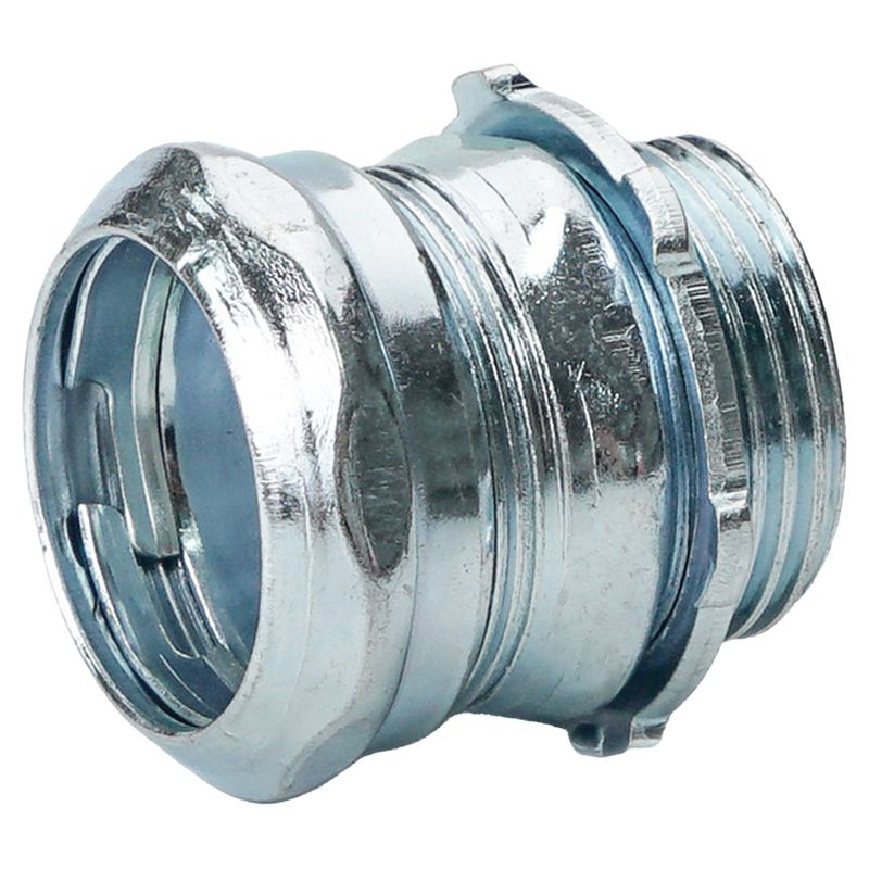 Conector EMT UL compresión 3/4" 19.05 mm Tezza