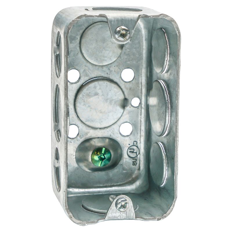 Caja rectangular EMT 1/2" 12.7 mm - 3/4" 19.05 mm 1.6 mm UL Tezza