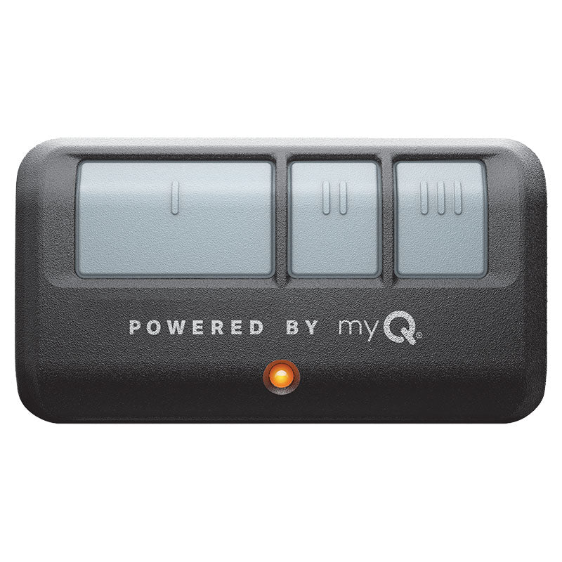 Control tipo visor remoto para motor de porton 3 canales 433MHz