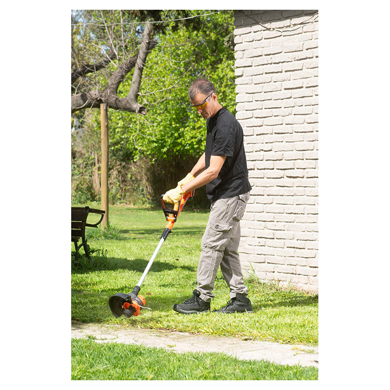 Cordless Trimmer 10" 20 V Daewoo includes 1 2.0 Ah battery and charger