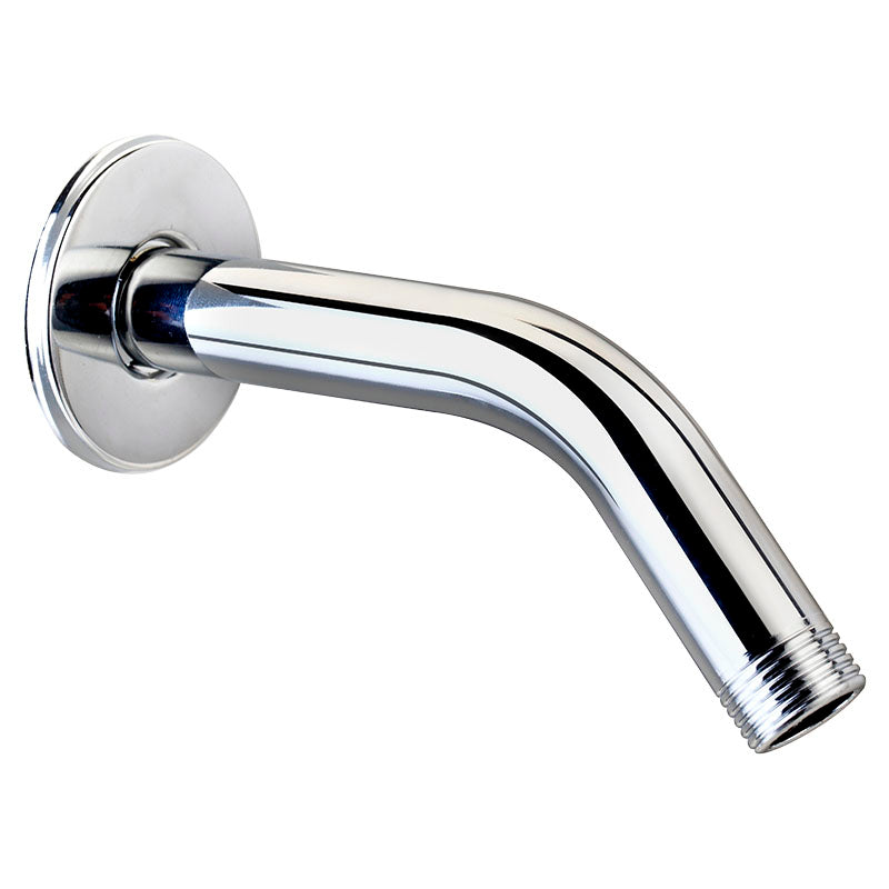 Brazo de ducha acero inoxidable 15 cm cromado