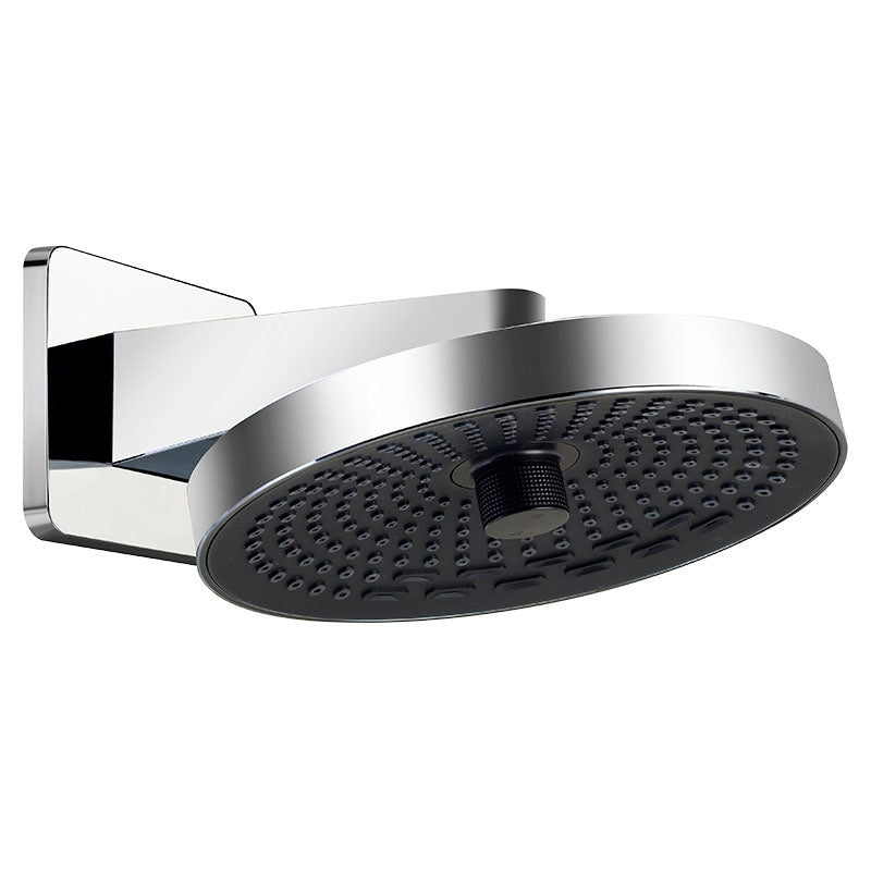 Set de ducha Genoa 1 mando plata cromado con manilla palanca Aqua Nuova