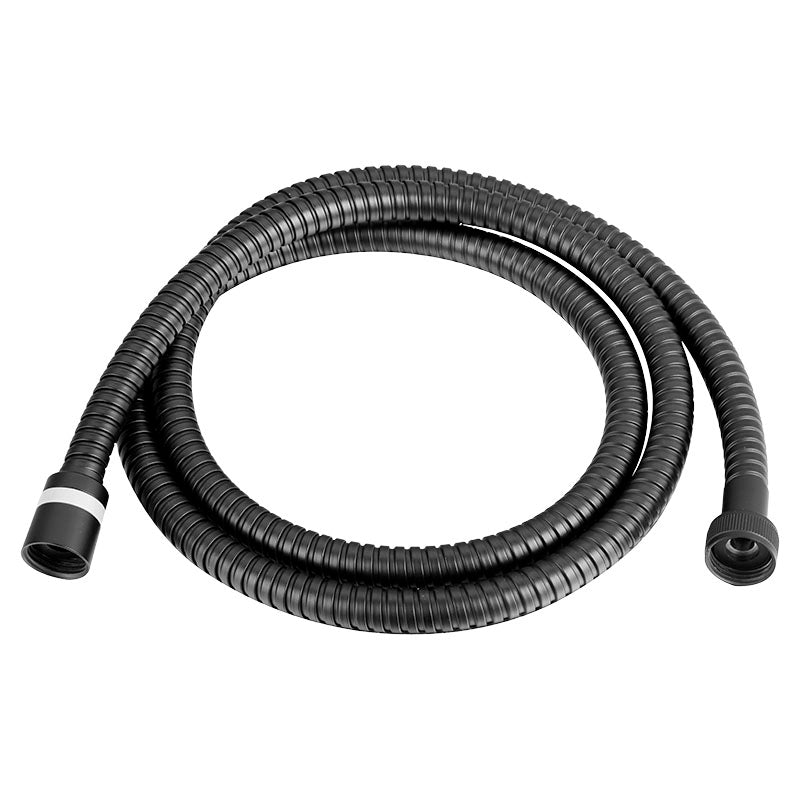 Manguera para ducha acero inoxidable 1,9 m negro mate