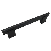 Matte black aluminum rectangular Mobile handle 16 cm