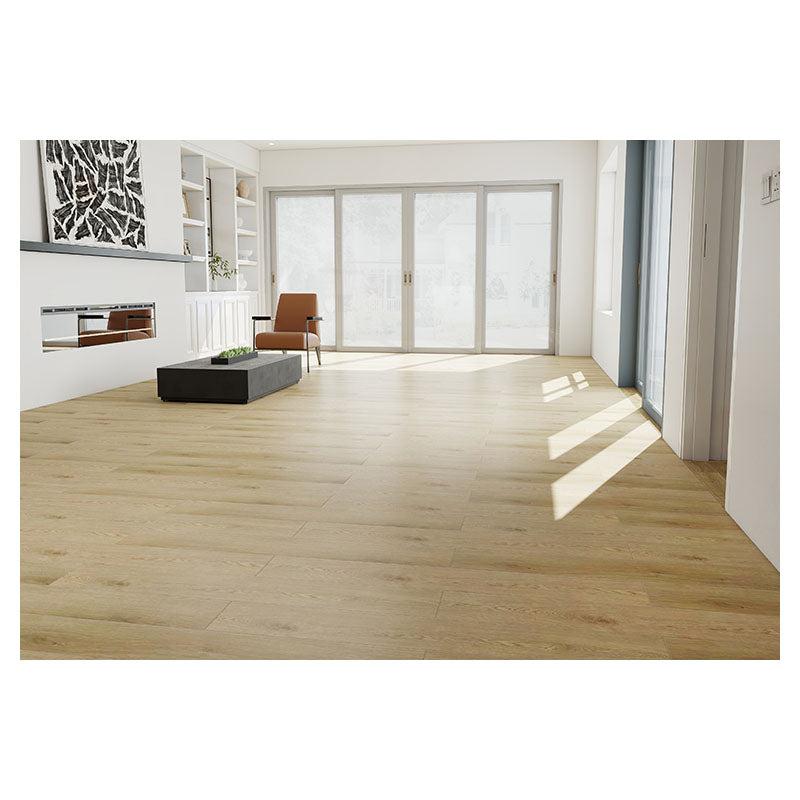 0.53 cm SPC flooring brown, 2.16 m2 box, high commercial glue-down