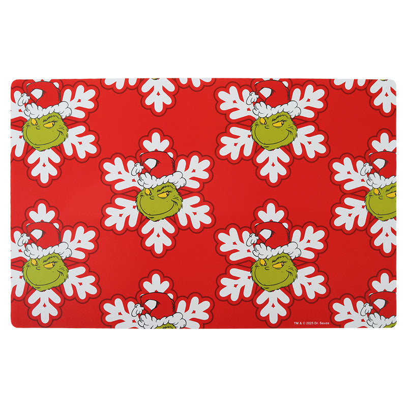 Set para mesa El Grinch rojo