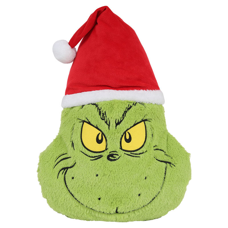 Cojín decorativo El Grinch verde 38,5 cm x 18 cm x 48 cm