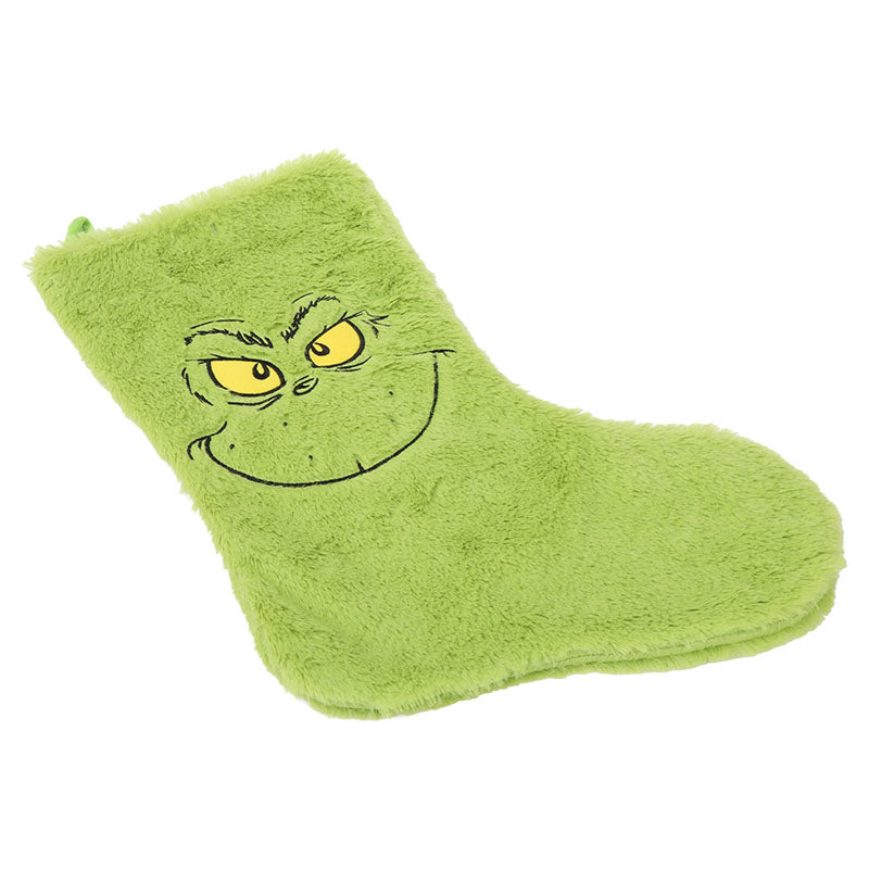 Calcetín navideño El Grinch 32 x 44 cm