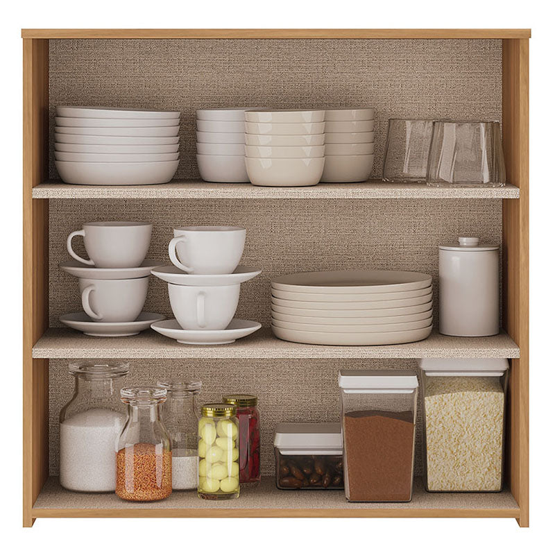 Alma wall cabinet 78.5 x 80 x 30 cm cedar and woody sage