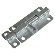 Zinc-plated steel barrel bolt 6.95 x 4 cm (3")