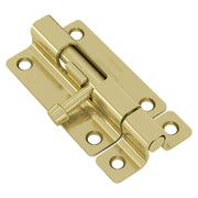 Gold-plated steel bolt 9.3 x 3.6 cm (4")