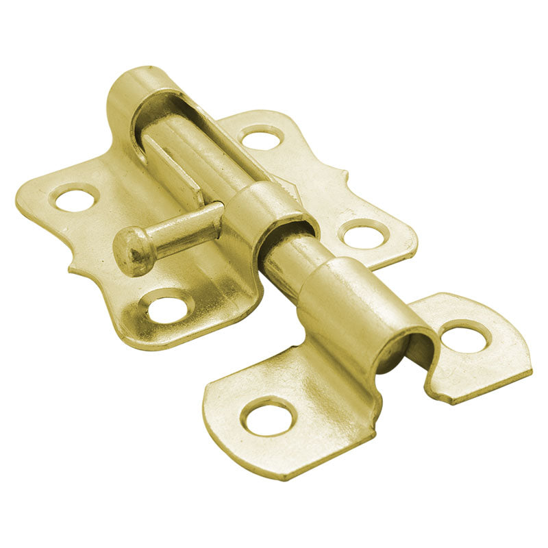 Gold-tone steel latch 5.1 x 3.5 cm (2 1/2")
