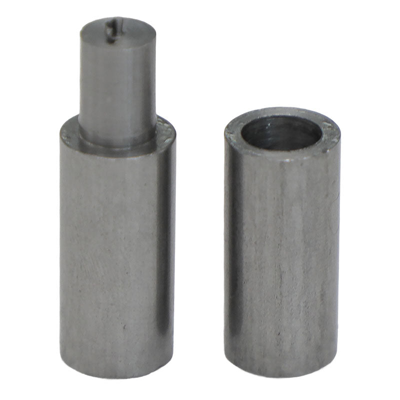 Bisagra pistón 1/2" gris mate 1 und