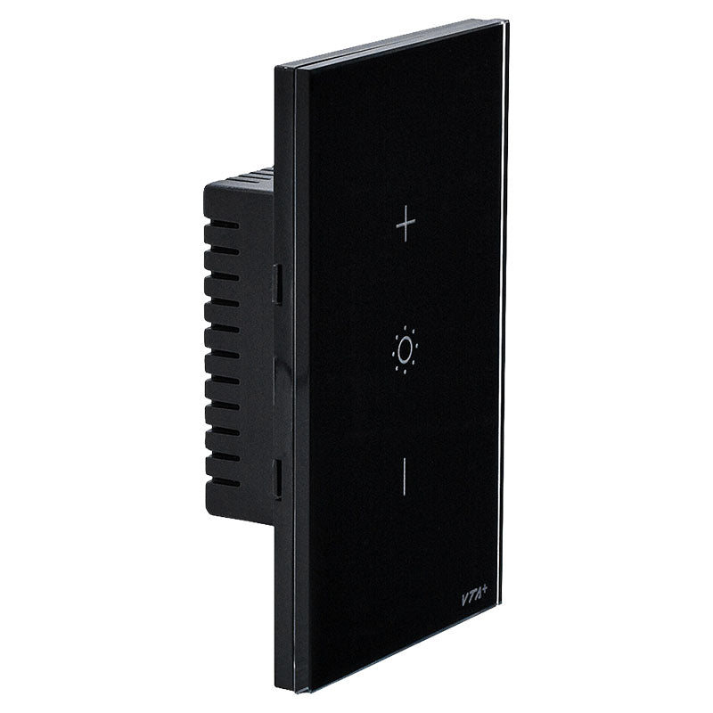 VTA+ Wi-Fi Dimmable Single Smart Switch 125 V Black