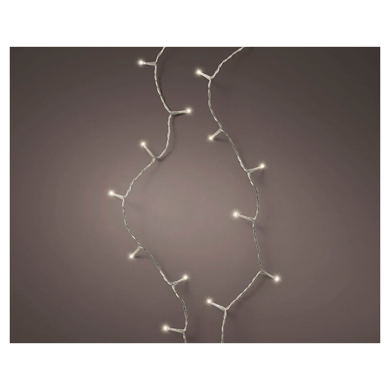 Serie de luces navideñas micro LED tipo guirnalda 30 luces 4,42 m multicolor