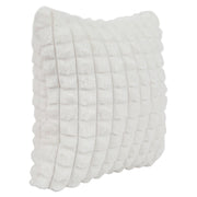 Decorative plaid throw pillow 61 x 61 cm