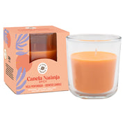 Cinnamon orange scented candle
