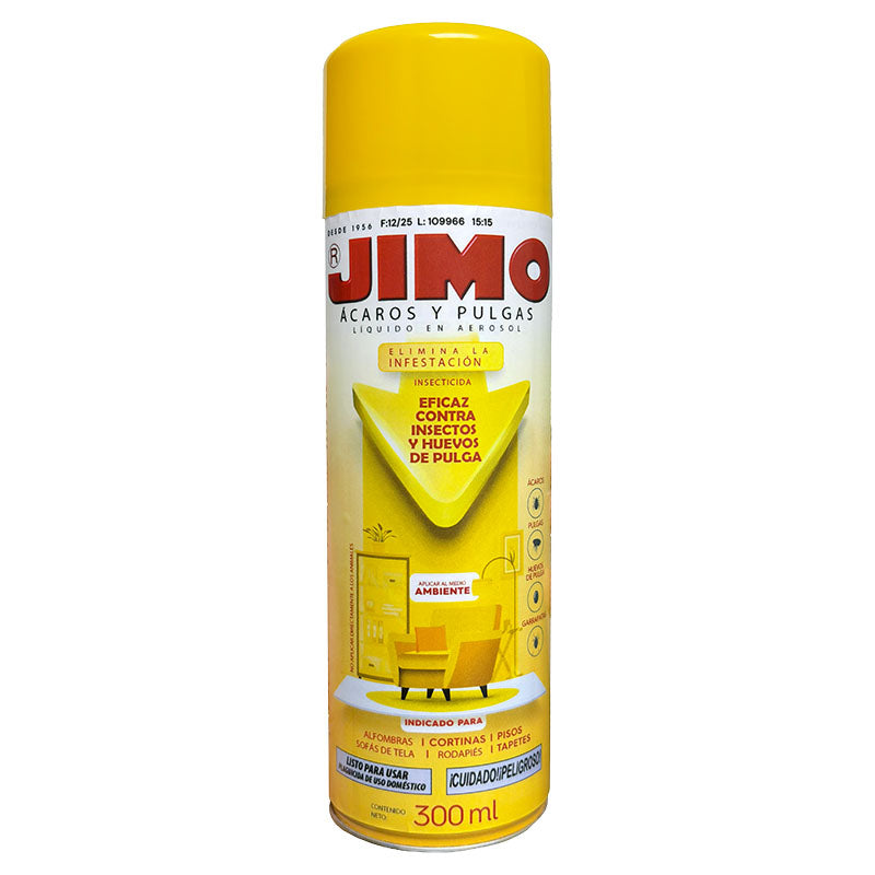 Insecticida pulgas y ácaros líquido 300 ml Jimo
