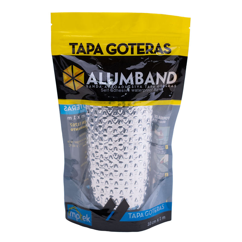 Leak-stopping tape 10 cm 1 meter Alumband