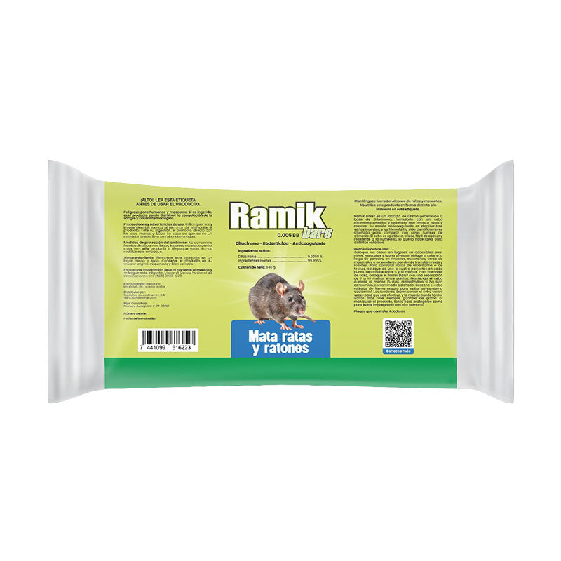 Raticida barra 340 g Ramik Bars
