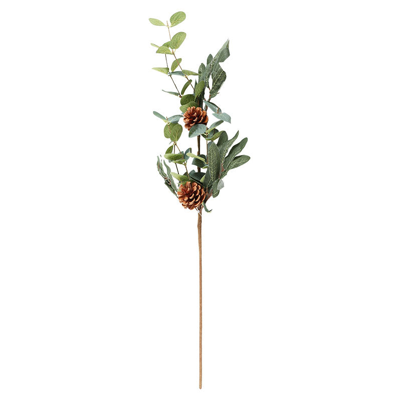 Follaje navideño rama piñas 76,2 x 20 cm
