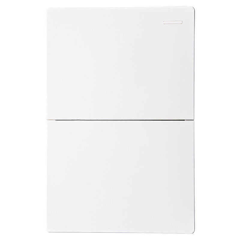 Interruptor doble 3 vías 125 V 15 A empotrado blanco Eagle Altiva completo