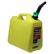 Bidón para diesel 5 gal amarillo con boquilla smart fill Briggs & Stratton