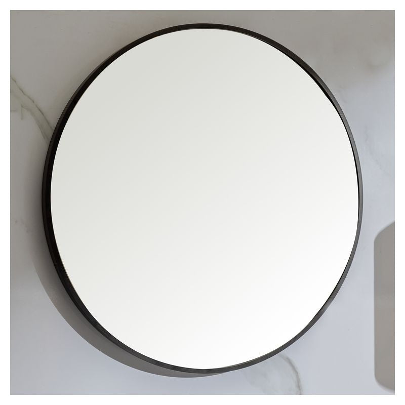 Mueble de baño Basic MDF 80 x 46 x 86 cm Nogal incluye lavamanos de cerámica y desagüe