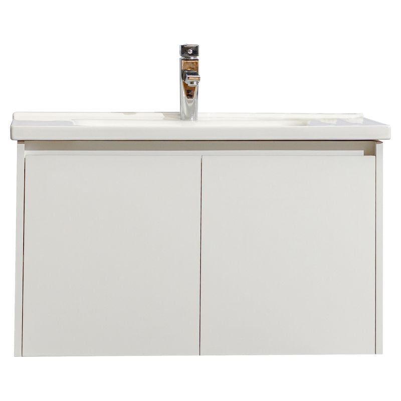 Mueble de baño Porto MDF 60 x 45 x 86 cm Blanco incluye lavamanos de cerámica y desagüe