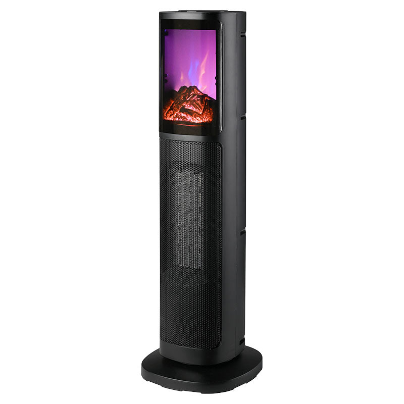 1500 W oscillating electric tower space heater