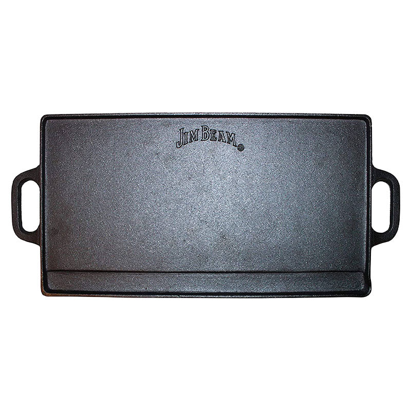 Plancha de hierro fundido para parrilla Jim Beam