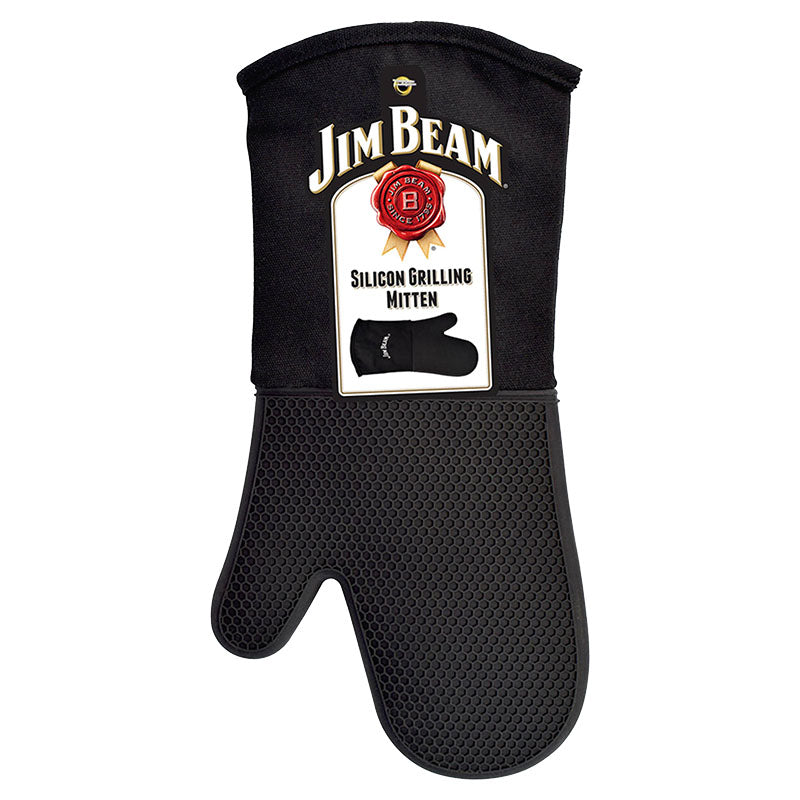 Jim Beam cotton and silicone grill glove
