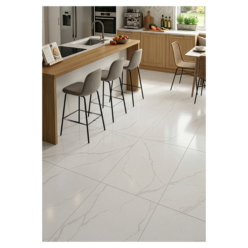 Porcelanto 60 x 120 cm Calacata gris 1.44 m² por caja