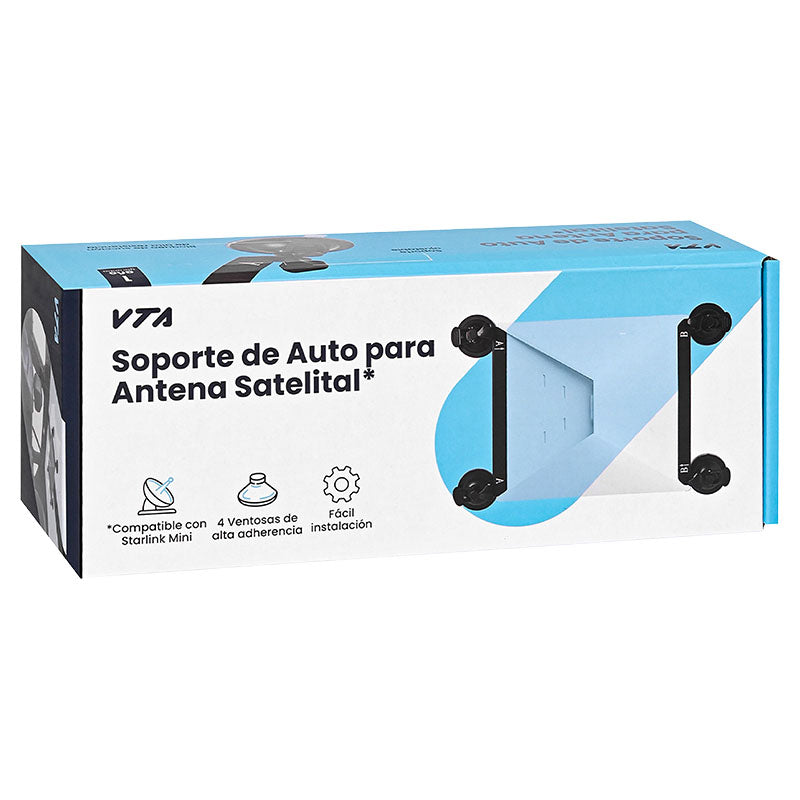 Soporte para antena Starlink Mini para auto con ventosas VTA