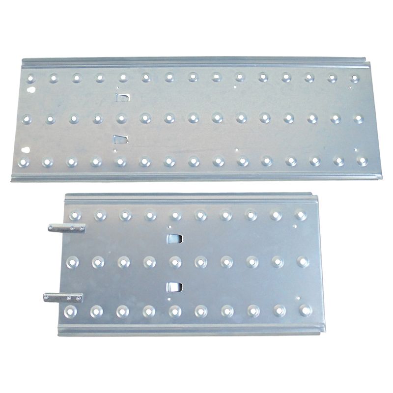 Escalera multifuncional de acero 12 peldaños 3,3 m soporta hasta 150 kg