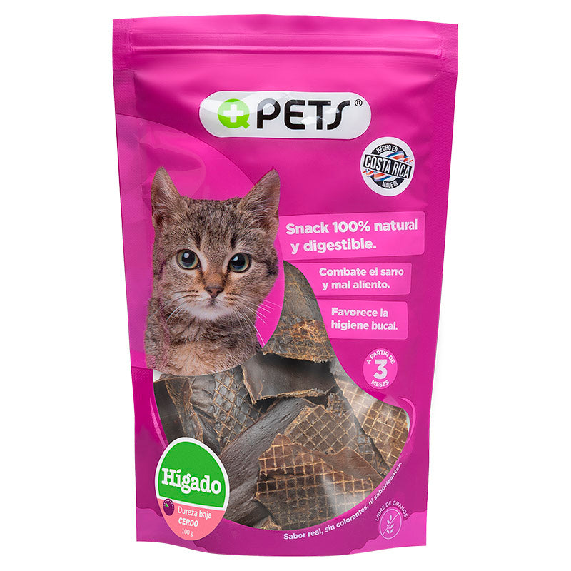Snack para gato higado de cerdo 100 g