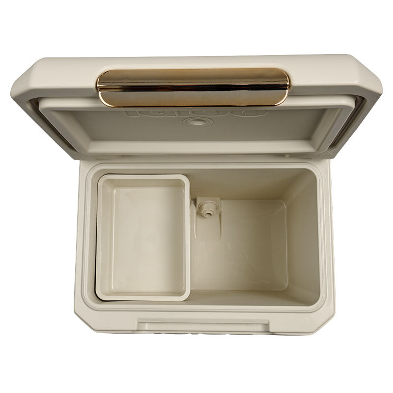 Igloo Tagalong 19-Liter Cooler beige with wheels