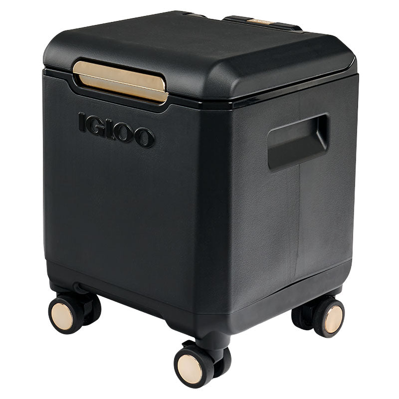 Hielera Tagalong 19 Litros negra incluye ruedas Igloo