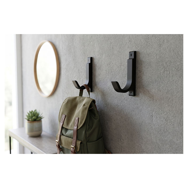 Set de 2 ganchos arco para panel acústico de ABS soporta hasta 5 kg