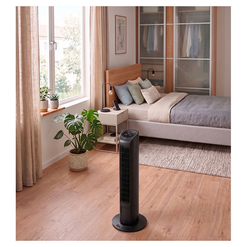 Ventilador torre Basic Living 31" negro
