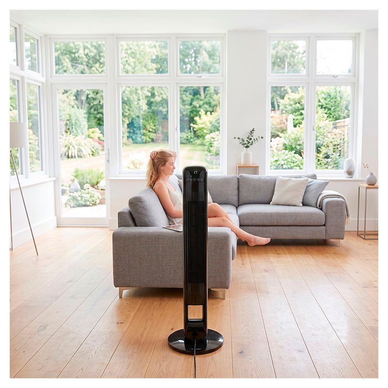 Ventilador torre Basic Living 39" negro