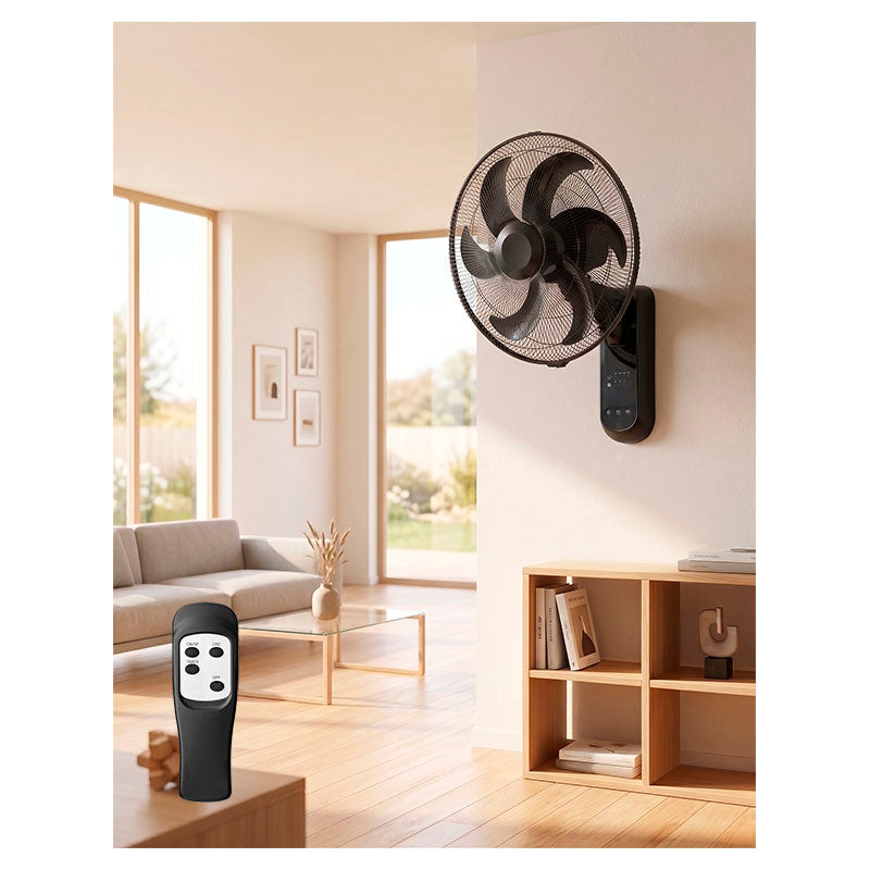 Ventilador Basic Living de pared 18" negro