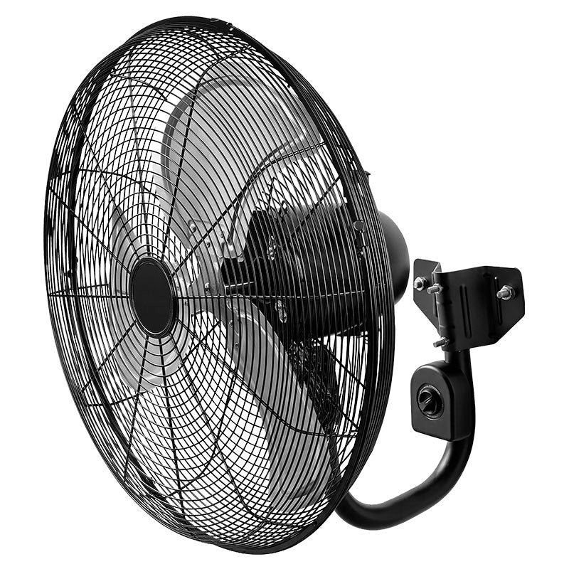 Ventilador Basic Living de pared 20" negro 3 aspas
