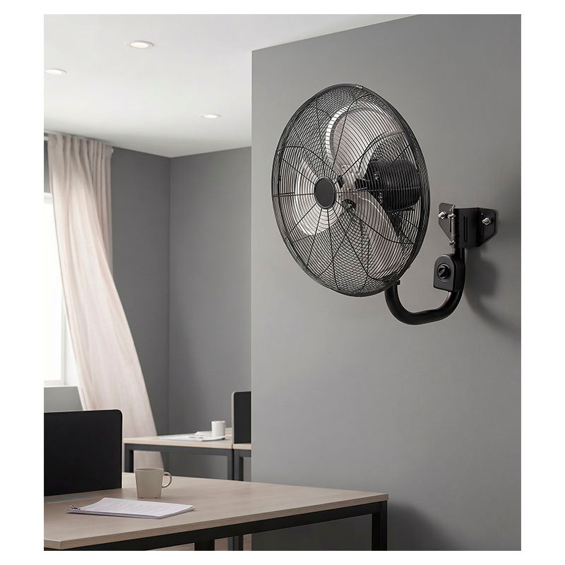 Ventilador Basic Living de pared 20" negro 3 aspas