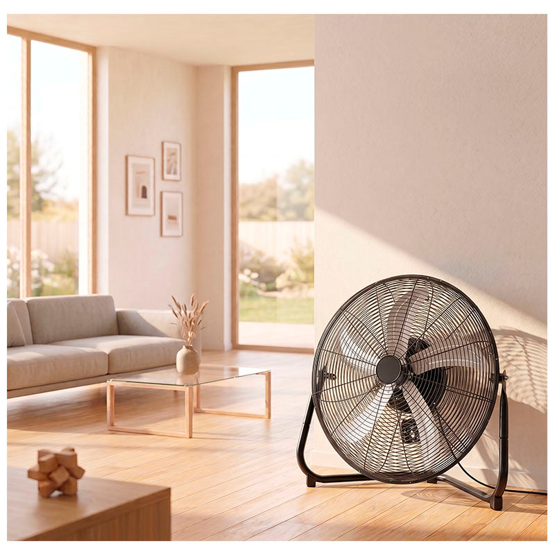 Ventilador Basic Living de piso 20" negro