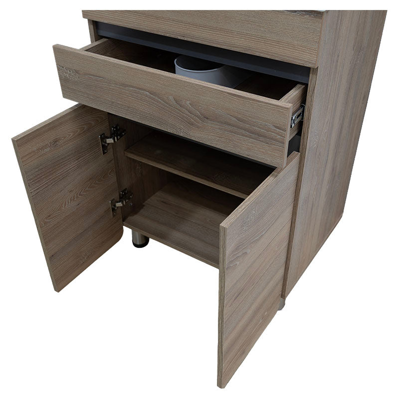 Mueble para lavamanos Aluvia 60 miel incluye lavamanos BC0