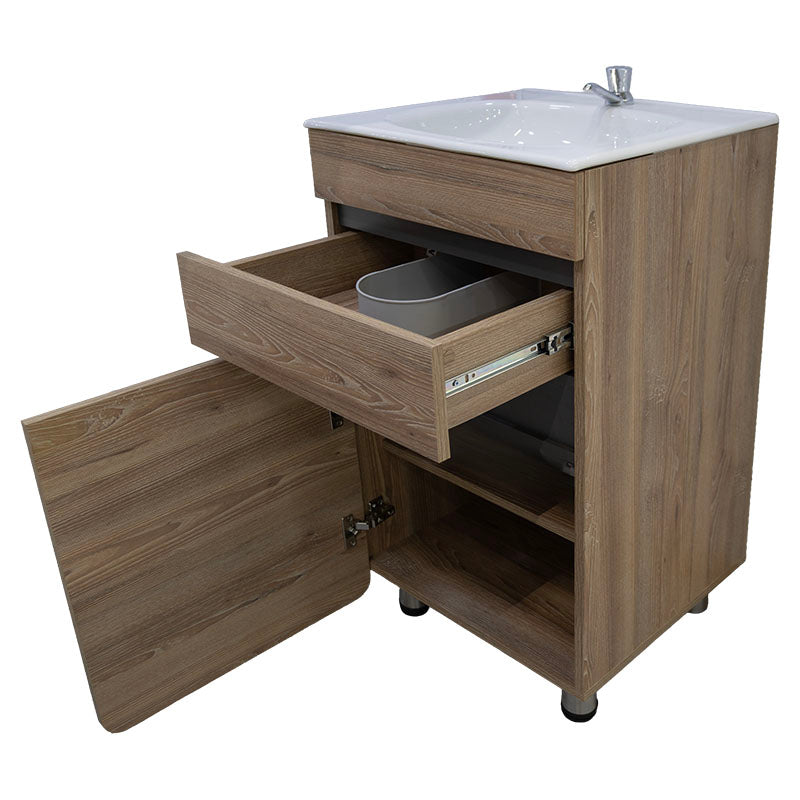 Mueble para lavamanos Aluvia 45 incluye lavamanos BCO