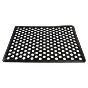 Alfombra agujeros hexagonales de caucho 40 x 60 cm