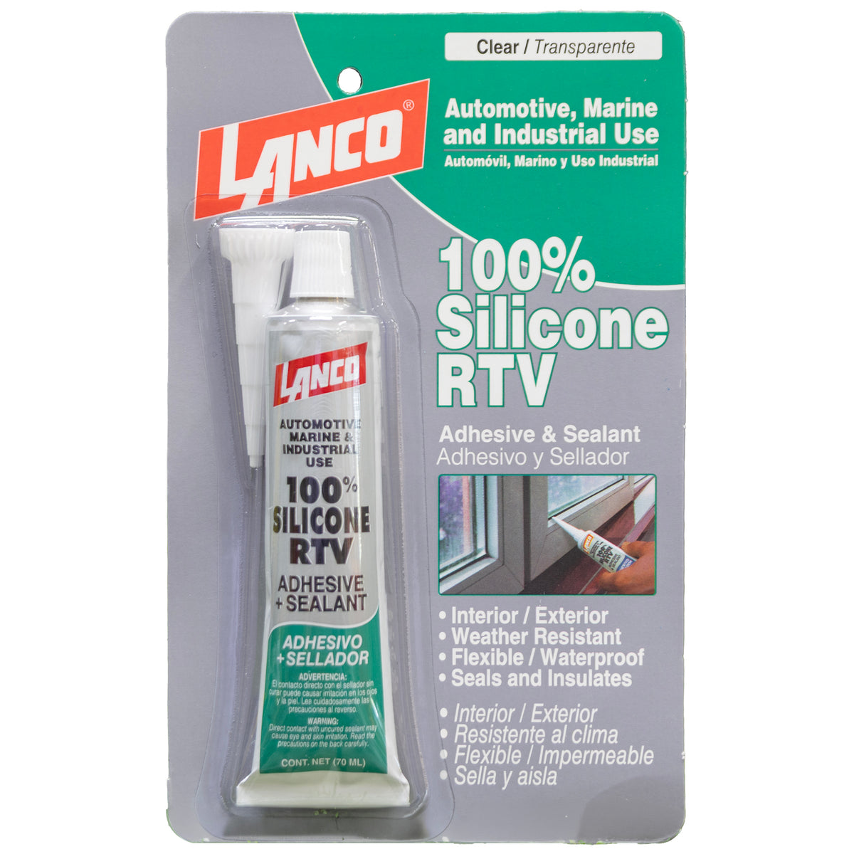 Silicón RTV Marino blister transparente